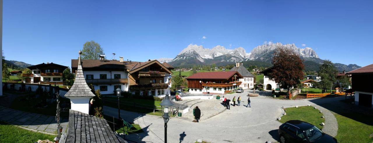 Gaestehaus Brantlhof Zimmer Und Ferienwohnungen In Going Am Wilden Kaiser Dış mekan fotoğraf